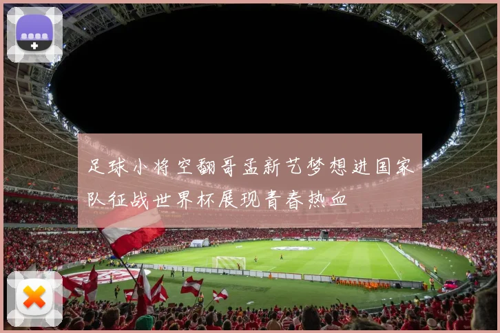 足球小将空翻哥孟新艺梦想进国家队征战世界杯展现青春热血
