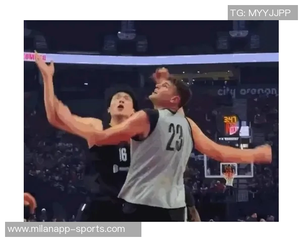 开拓者勇士赛后杨瀚森与波杰姆互动尽显默契与友谊